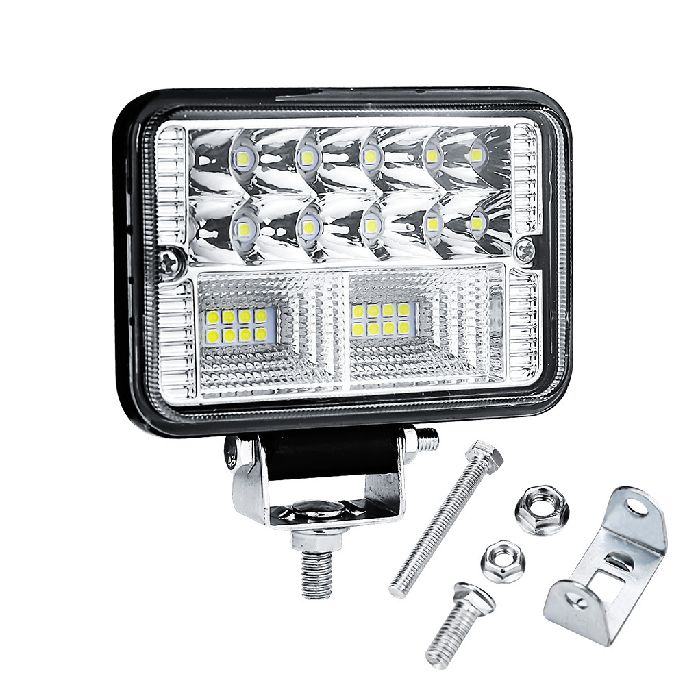 4 Inch 78W 26 led square work light for Automobiles, Motorcycles, Off-Road Vehicles, Trucks, Forklifts, ATVs, Construction Vehicles, Boats